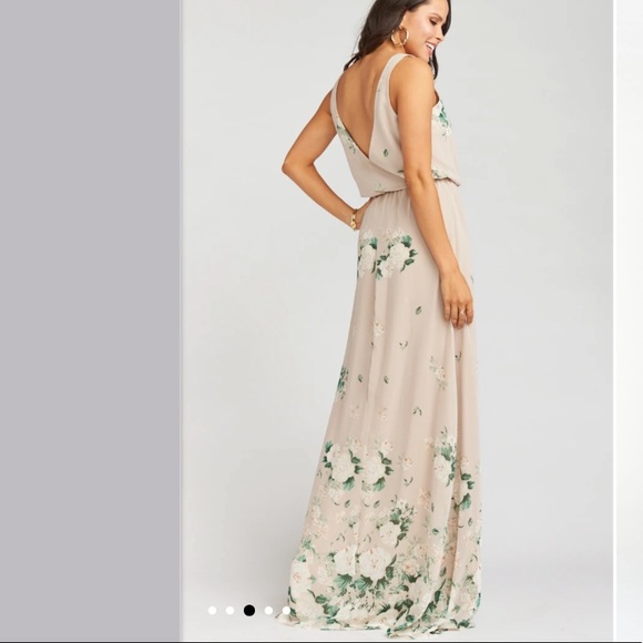 SHOW ME YOUR MUMU full length gown (L) NEVER WORN - Picture 4 of 7